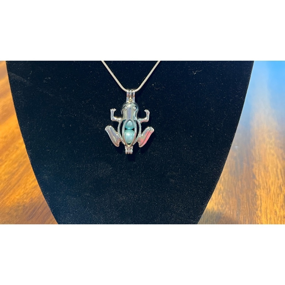 Sterling Silver Pearl Necklace